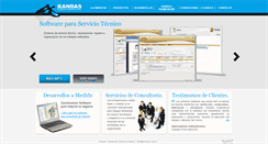 Desktop Screenshot of kandas.com.ar
