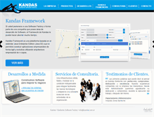 Tablet Screenshot of kandas.com.ar